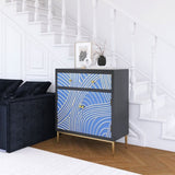 Accent Cabinet with 2 Doors,1Drawer and Adjustable Shelf for Living Hallway, Entryway, Dining W716P197967