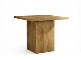 39.4" Square Bar Table, High Top Bistro Pub Table for Dining & Cocktails 63371902