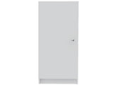 Belleria Single Door Pantry Storage Cabinet with Four Interior Shelves -White B20091833