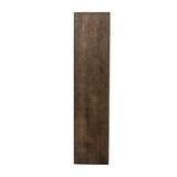 47x11x43" Classic Vintage Natural and White Wall Shelf W2078P201450