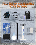 Inflatable Stand Up Paddle Board 11'x34"x6" With Accessories W1440P192395