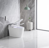 ZNTS Elongated Smart Toilet with Elongated Heated Bidet Seat, Intelligent Toilet with Bidet Built-in, W2826P199068