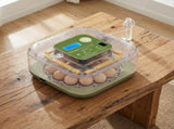 US Standard FYY-12 Egg Incubator, 110V, 35W, 12 Eggs Capacity, Square & Round Tray, Equipped with 1 11821785