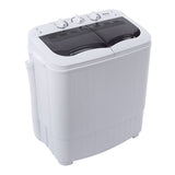 ZNTS XPB35-ZK35 14.3lbs Semi-automatic Gray Cover Washing Machine 85440975