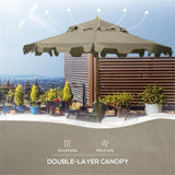 Outdoor beach umbrella 71130969