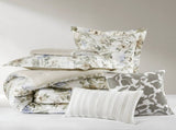 6PCS Cal King Cotton Sateen Print Oversized Comforter Set B035P341177
