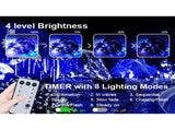 9.8*6.5FT Mesh Net Light,360 LED Net Light with 8 Modes&Remote,Connectable Net String 30254569