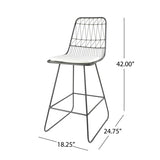 NIEZ COUNTER STOOL 63918.00GRYIVY