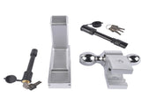 Adjustable Trailer Hitch Fit 2" inch Receiver, Aluminum Rapid Hitch 6" Drop/Rise 25543613