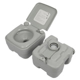 ZNTS 20L Portable Removable Flush Toilet with Double Outlet（Same as 44809271/81036718 ） 19150416