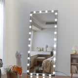 ZNTS Hollywood LED Full Body Mirror with Lights Extra Large Full Length Vanity Mirror with 3 Color Mode W708131915