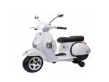 12V Kids Electric Motorcycle with Training Wheels Rear Suspension Steering Limitation White 70924397