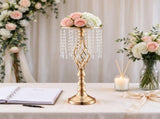 10PCS 21.65" Tall Crystal Wedding Centerpiece, Floral Display Rack for Wedding Table, Dinner Party & 51998312