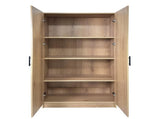 Modex Oak Multi-Purpose Utility Storage Cabinet B040P474698