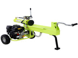 Log Splitter Portable 20 Ton Auto Return Ram System 7HP Engine Horizontal Full Beam Steel Wedge W465P183326