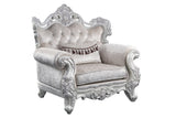 Melrose Traditional Chair champagne with silver brush B009138495