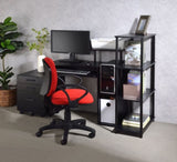 Lyphre Black Finish Computer Desk B2726P282406