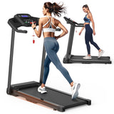 Foldable Treadmill 2.5HP Electric Folding Treadmill Running Walking Machine for Home Gym, Max 265 W215P296976
