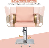 ZNTS Salon Chair Styling Barber Chair, Beauty Salon Spa Equipment with Heavy Duty Hydraulic Pump, 32806837