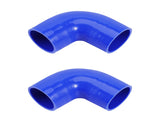 64mm Aluminum Universal Turbo Intercooler Piping Tube Kit Elbow Hose 2.5" 71938687