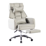 Swivel Ergonomic Office Chair, Technology Leather High Back Office Chair with Lumbar Support W2367P181248