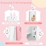 Kids White Vanity Set Princess Makeup Dressing Table And Chair Set With Jewelry Armoire 98772861