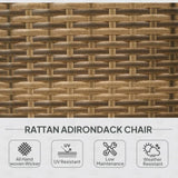 Outdoor Rattan Fire Pit Chairs 15710942