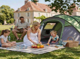 4 Person Pop Up Tent for Camping, Waterproof Instant Family Tent with Front Awning, Automatic Tent 88356143
