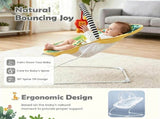Ergonomic Infant Rocking Bouncer with Adjustable Volume & Vibration Levels, Sturdy Metal Frame 49732360