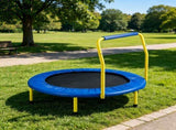3FT Foldable Kids Trampoline with Foam Handle, 36" Indoor/Outdoor Mini Trampoline 17970407