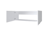 FM FURNITURE Nakya Kitchen Wall Cabinet with 2 Doors, White B128P293887