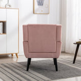 Modern Soft Velvet Material Ergonomics Accent Chair Living Room Chair Bedroom Chair Home Chair With W676P313965