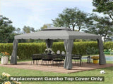 13' x 10' Gazebo Replacement Canopy 09242829
