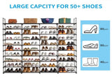 10 Tiers Shoe Rack Storage Organizer Shoe Shelf Organizer for Entryway Holds 80 Pairs Shoe, 04139794