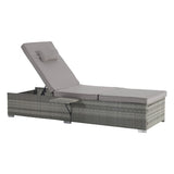 Outdoor Chaise Lounge Chair Set of 2 with Patio Pool Chairs Tanning Lounges for Outside,Beach Rattan W874P266565