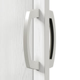 48" W Double Walled Foldable Heavy Duty Accordion Doors, White B031P295175