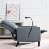 Recliner Chairs for Adults, Adjustable Recliner Sofa with Mobile Phone Holder & Cup Holder, Modern W680131614