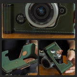 Genuine Leather Handmade Camera Handle Case Bag Cover for the om-3 camera 80686097
