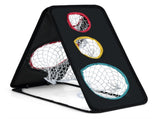 Double-Sided Golf Chipping Net - 5 Target Zones, 420D Oxford Fabric, Black 04331334