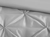 7-Piece Cal King 100% Polyester Pieced Pleated Tufted Comforter Set B035P463171