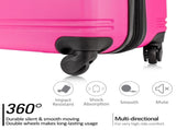 3 Piece Luggage Set Hardside Spinner Suitcase with TSA Lock 20" 24" 28" Available 81375301