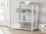 No Tools 4-Shelf Bookcase, White 83169996