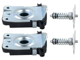 4 PCS Lower & Upper Left & Right Catch Latch Hood Lock 51238229807 for BMW E46 E39 E52 E53 42783794