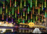 Multi colored solar meteor shower light outdoor, waterproof Christmas light decoration solar powered 92463660