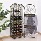 ZNTS Wine Rack Cabinet （Prohibited by WalMart） 43040864