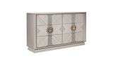 ZNTS Eternity Traditional Style 6- Drawer Dresser Made with Woodand Gold Accents in Beige B009P291905