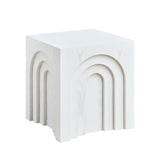 15.74'' Square Side Table Small Coffee Table Accent Table Bedside Table for Living Room W876P245148