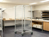 20-Tier Bun Pan Rack with Brake Wheels, 26" x 20.4" x 70" Speed Rack for Half & Full Sheet Pans, 60640560