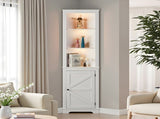 L-shaped 3-layer with single door double Z shape LED light strip front curved base feet Triammine 87790648