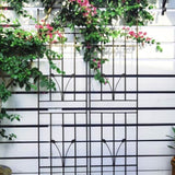 4 Pack Metal Garden Trellis 71" x 17.7" Rustproof Trellis for Climbing Plants Outdoor Flower Support W1586P147459